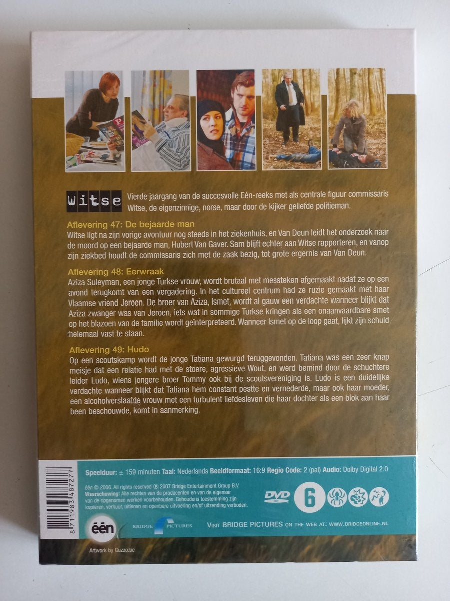 Witse DVD 3 ,seizoen 4 ,aflevering 47 t/m 49