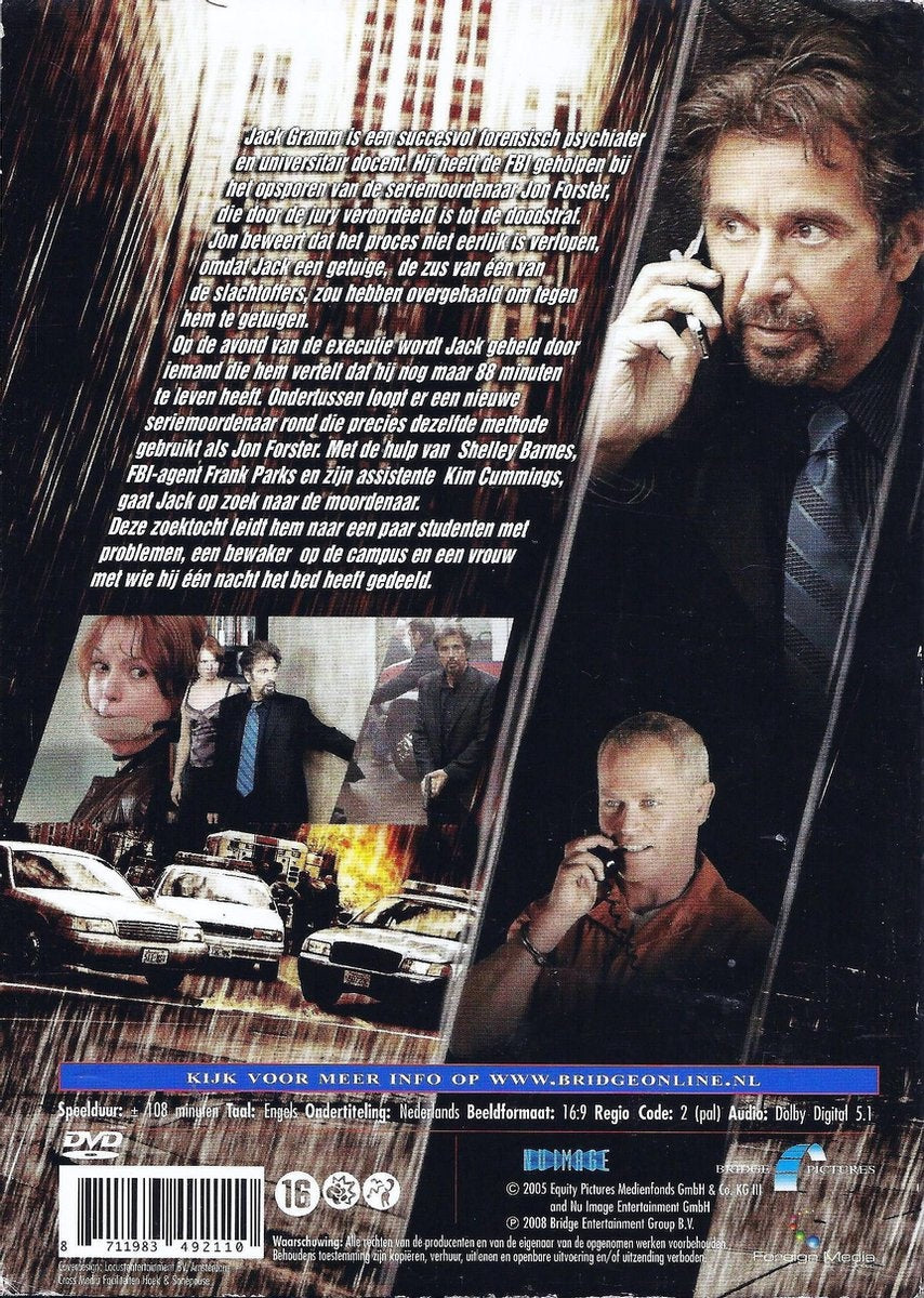 88 minutes director's cut – DVD