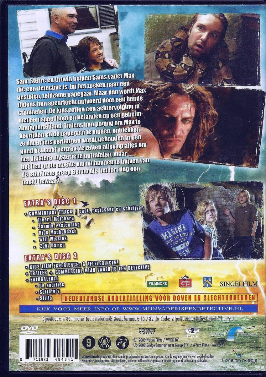 Speelfilm – mijn vader is een detective – DVD