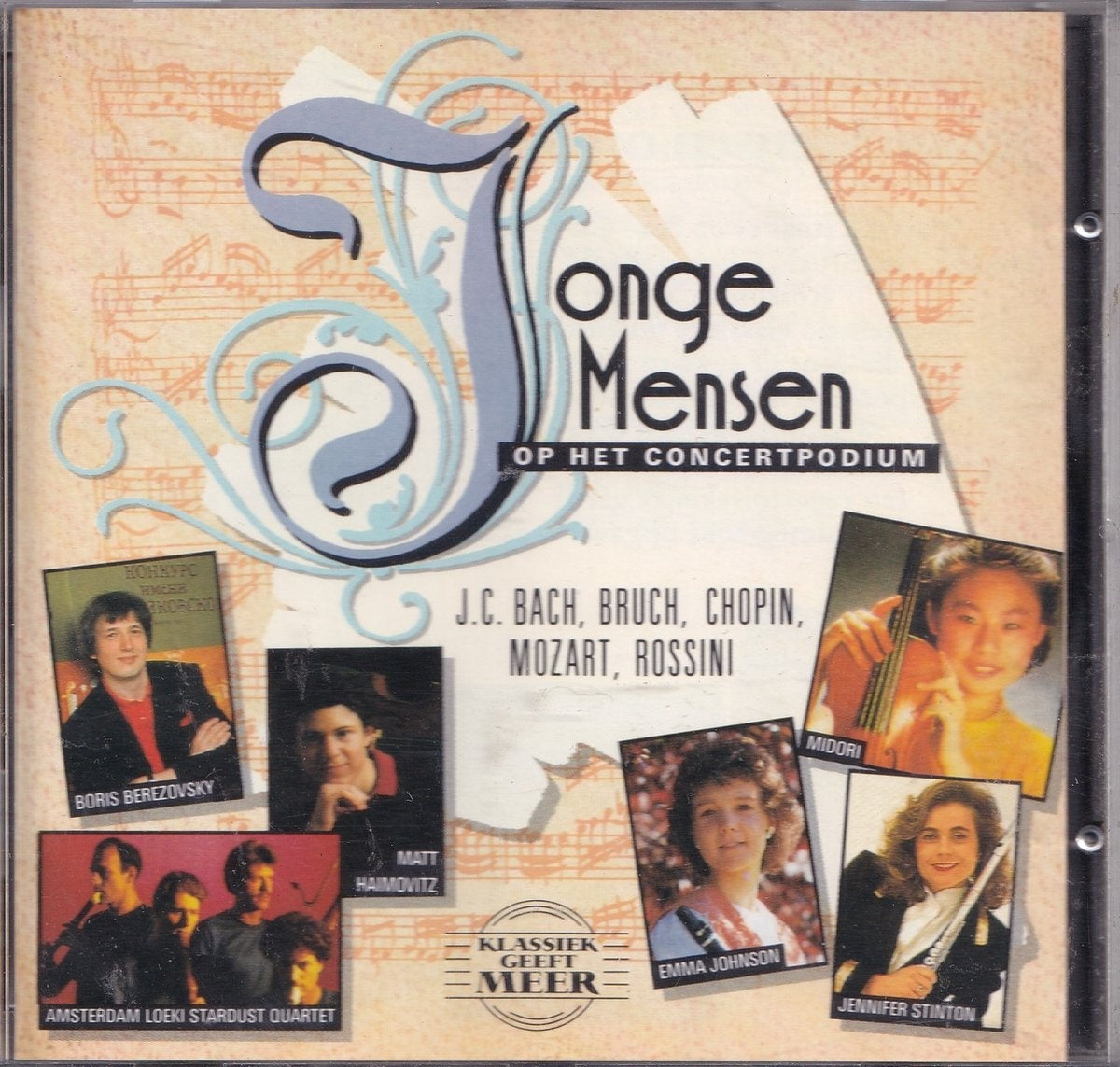Jonge mensen op het concertpodium – CD