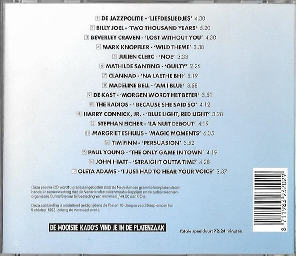 Nationale muziek kado 1993 – CD