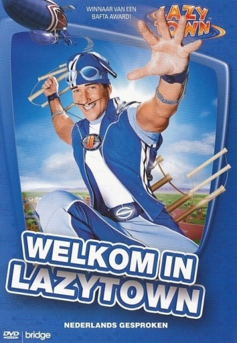 Lazytown 1 – welkom in lazytown – DVD