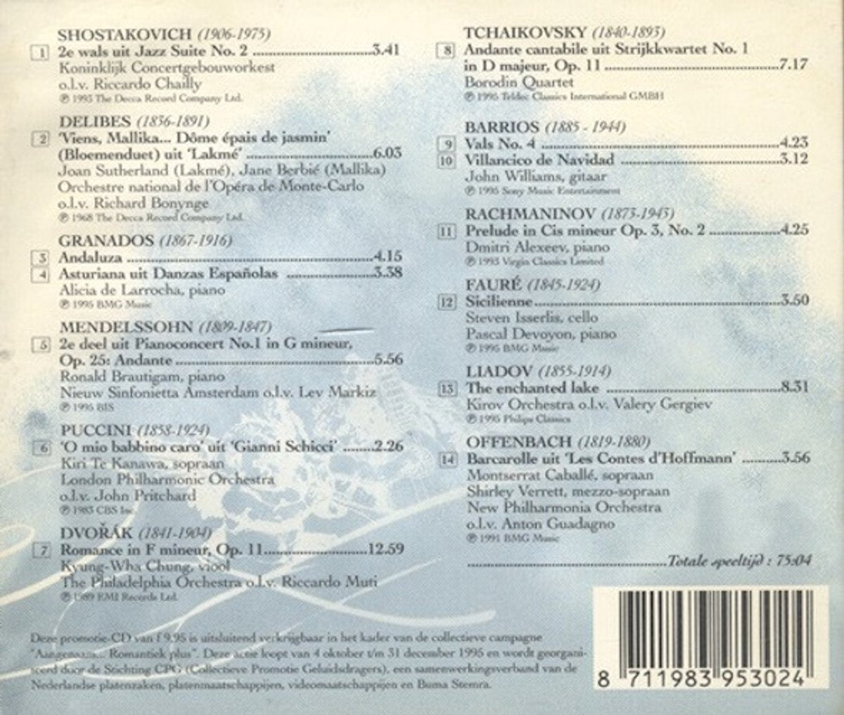 Aangenaam romantiel plus – CD