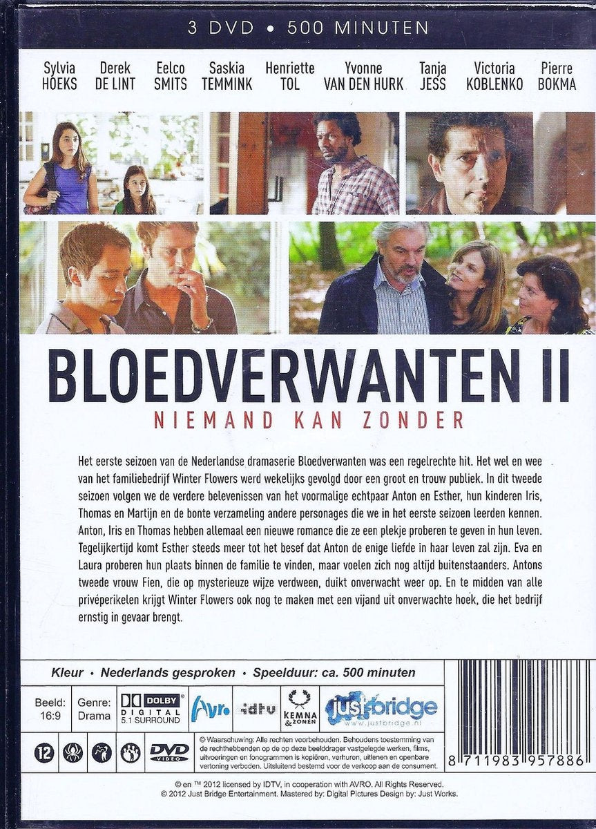 Bloedverwanten – seizoen 2 – DVD