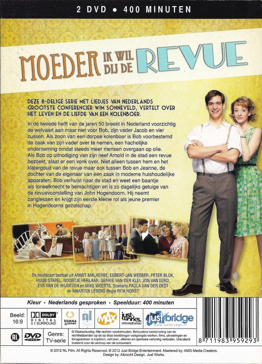 Moeder ik wil bij de revue (DVD)