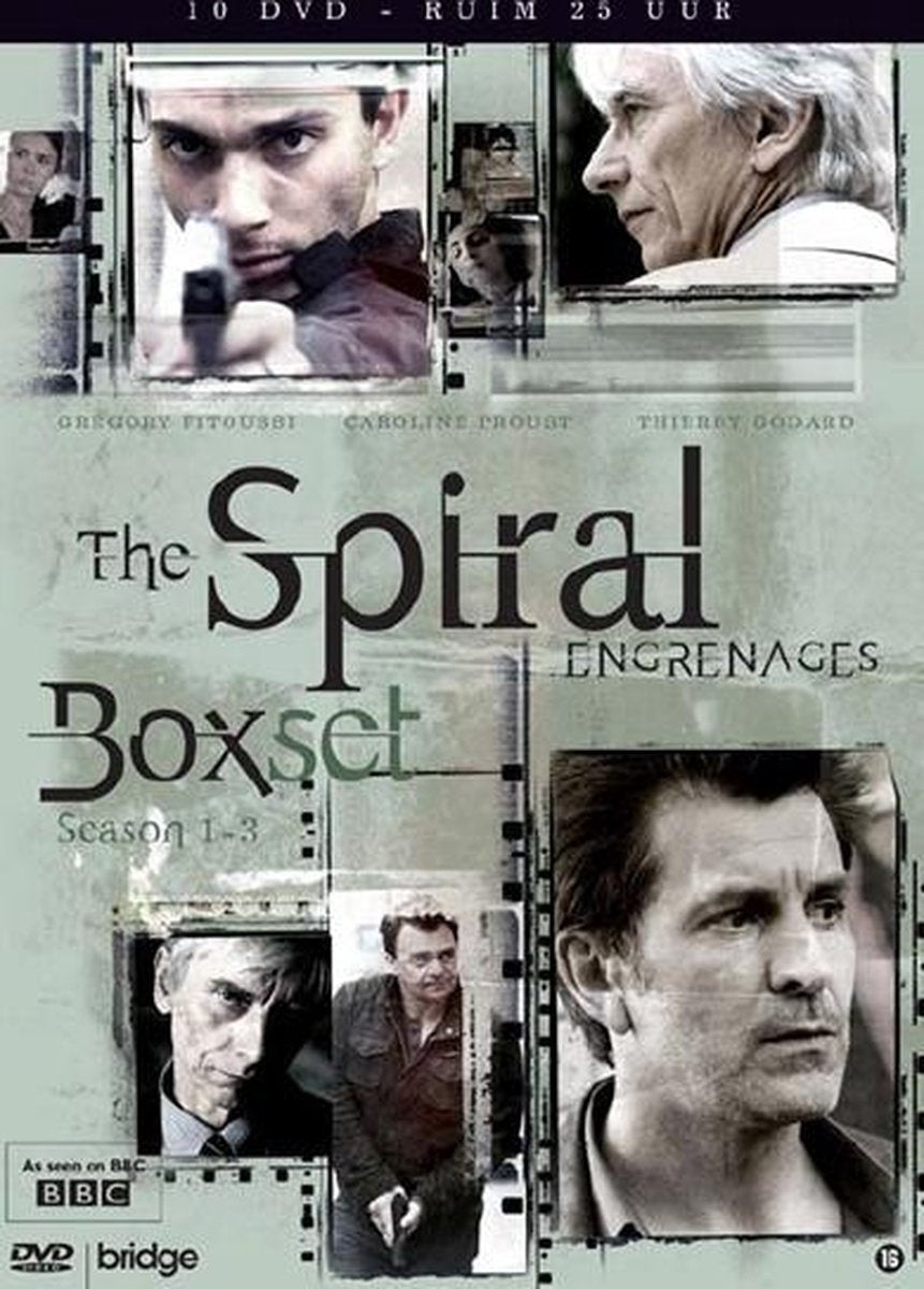 The spiral (engrenages) – seizoen 1 t/m 3 – DVD