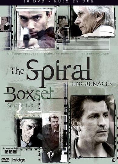The spiral (engrenages) – seizoen 1 t/m 3 – DVD