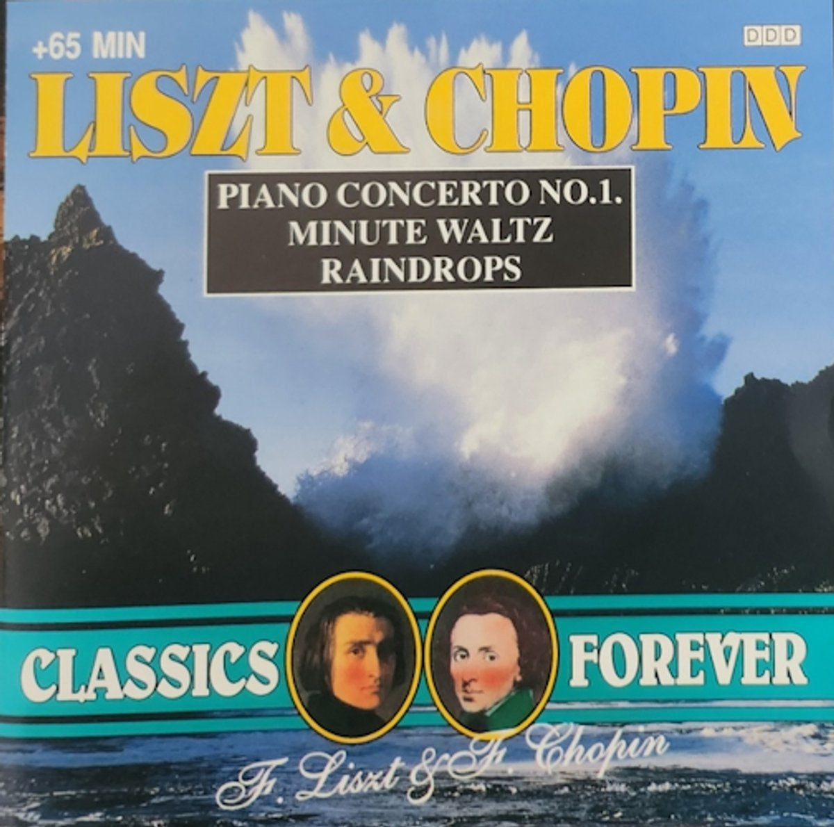 Liszt & chopin – piano concerto no 1 – CD
