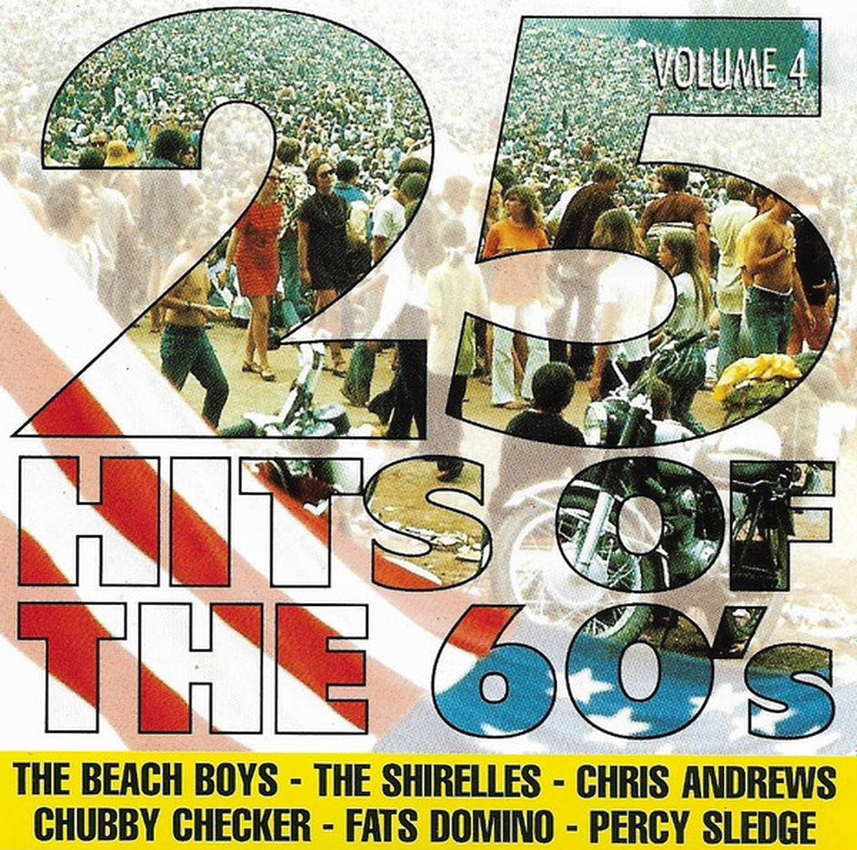 25 hits of the 60's vol. 4, 60s compilation – beat – surf co, good CD