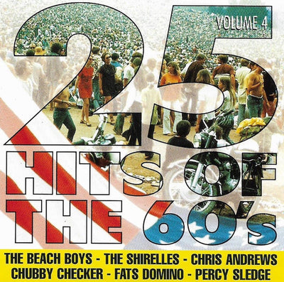 25 hits of the 60's vol. 4, 60s compilation – beat – surf co, good CD