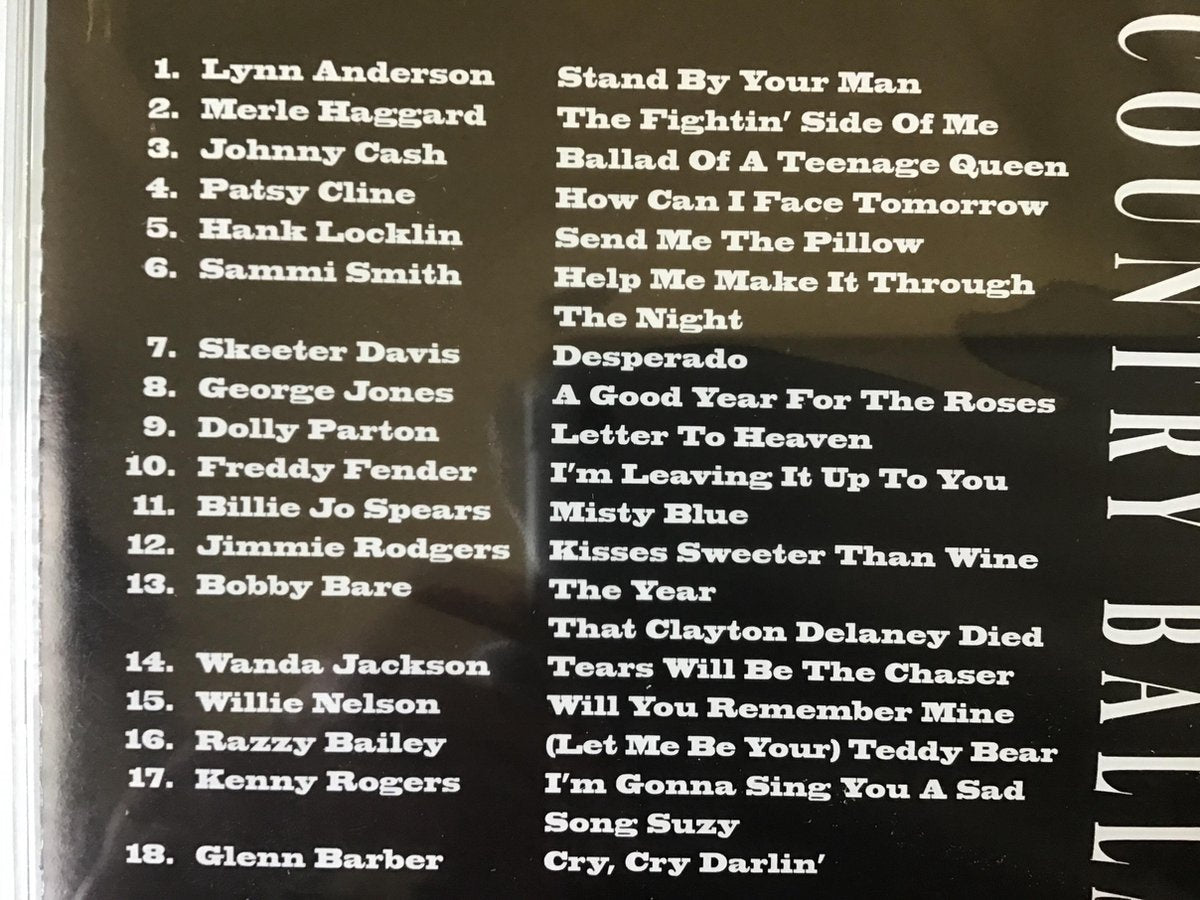 Country ballads – CD