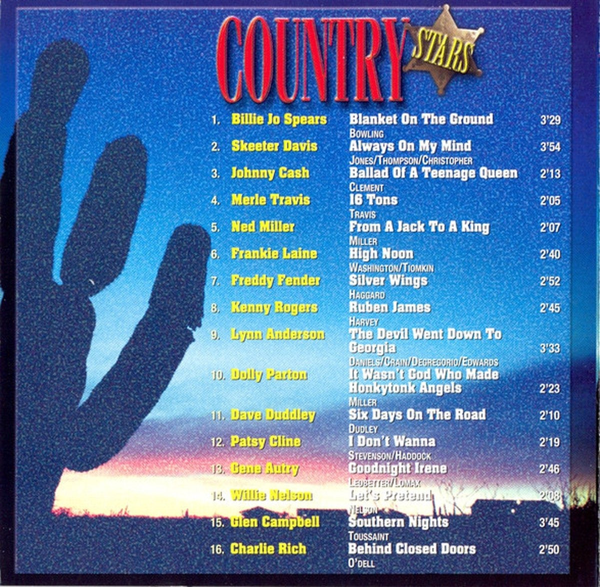 Country stars – CD