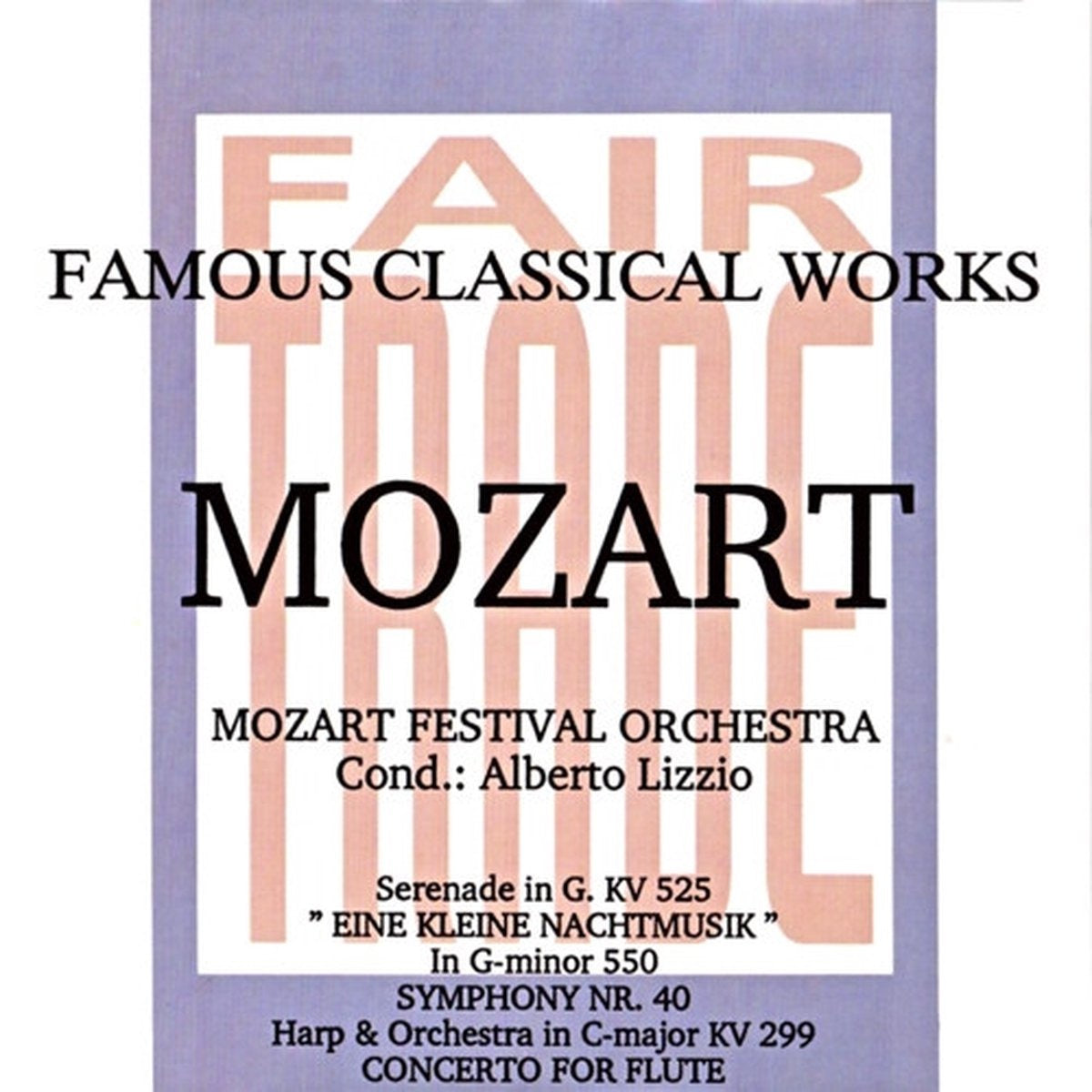 Famous classical works mozart – CD