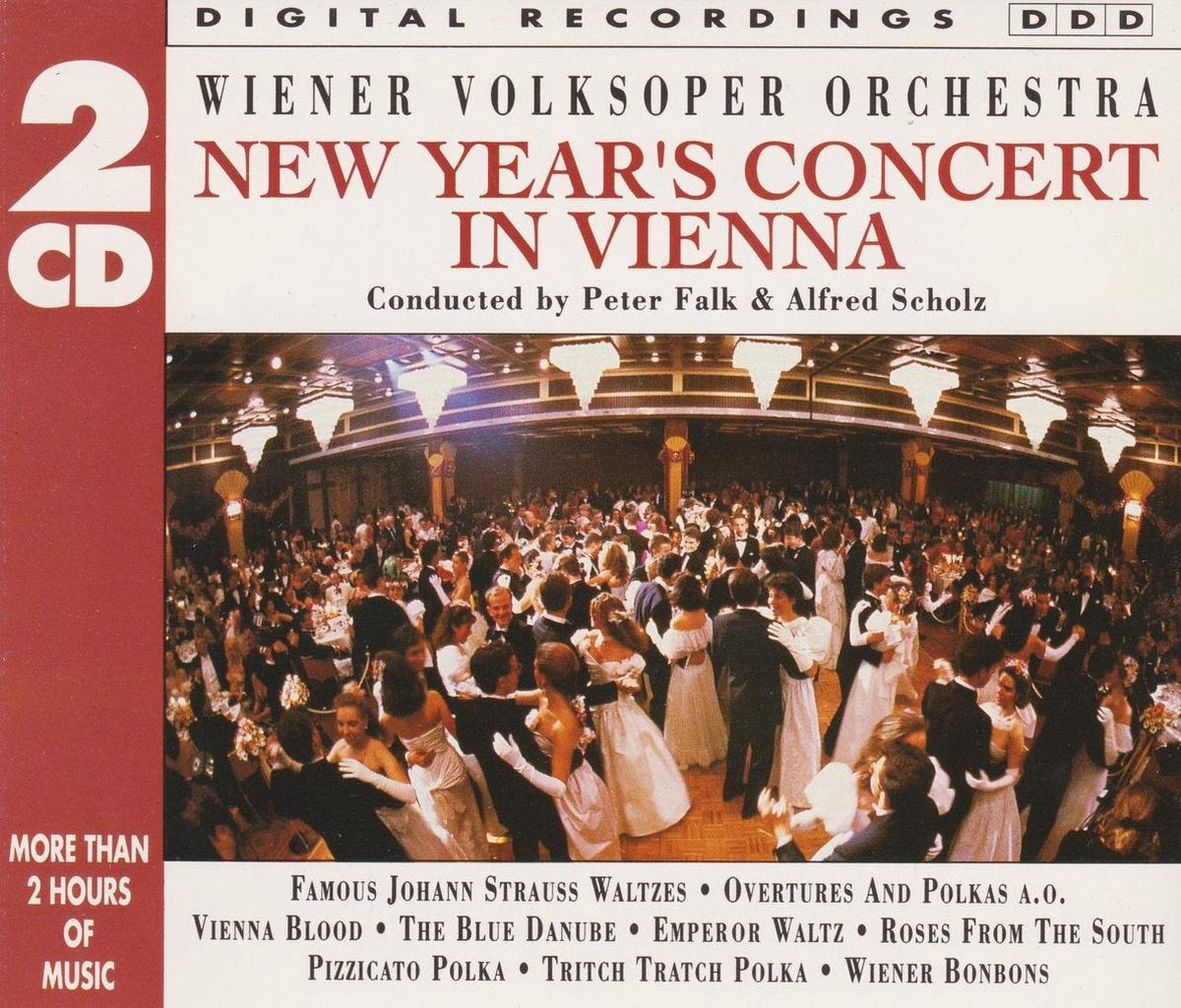 Wiener volksoper orchestra – new year's concert in.. – CD