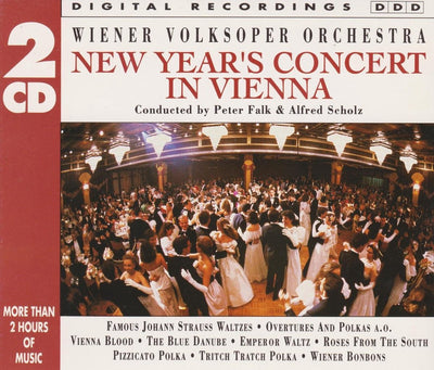 Wiener volksoper orchestra – new year's concert in.. – CD