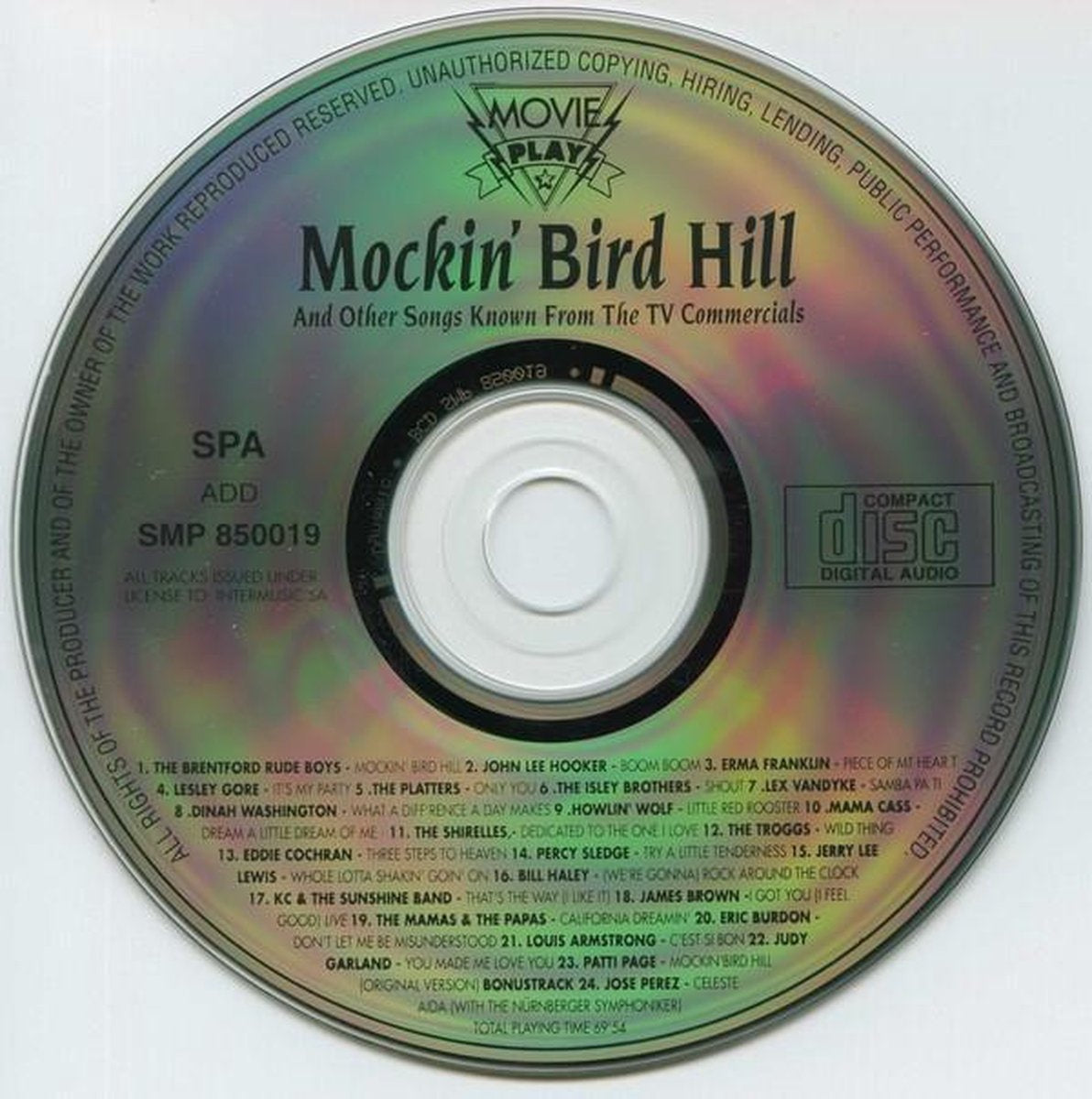 Mockin' bird hill – CD