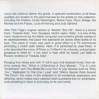 Mockin' bird hill – CD