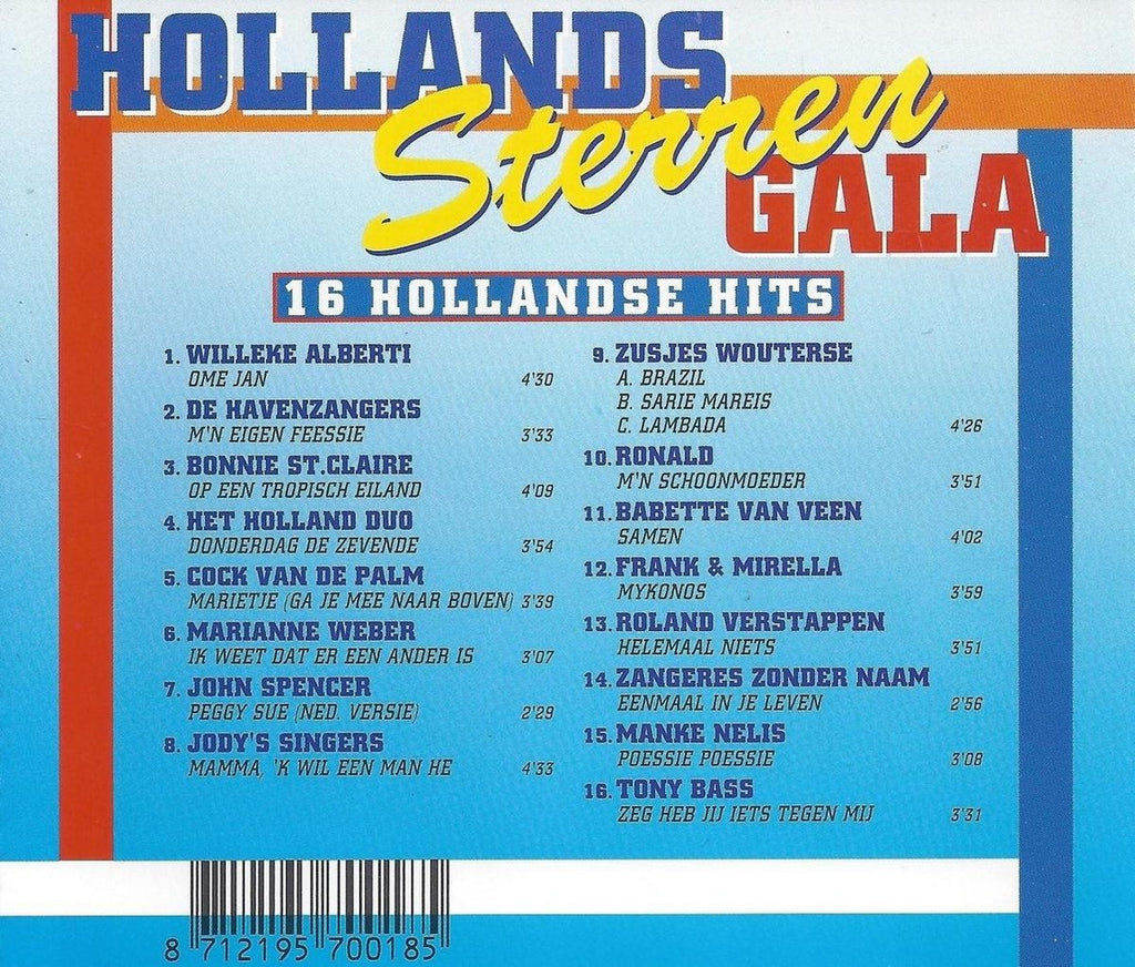 Hollandse sterren gala – CD