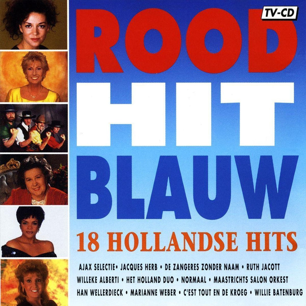 Rood hit blauw – 18 hollandse hits – CD