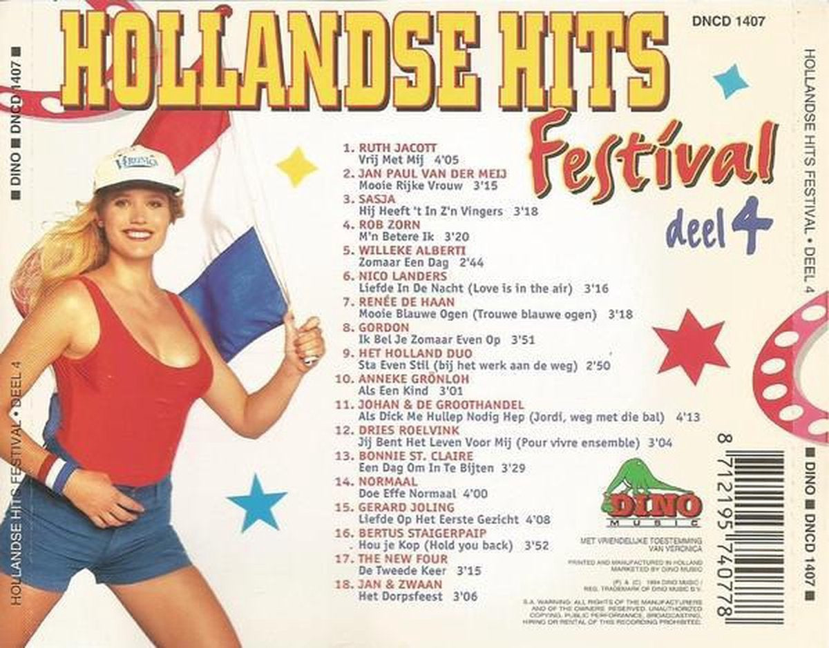 Hollandse hits deel 4 – CD