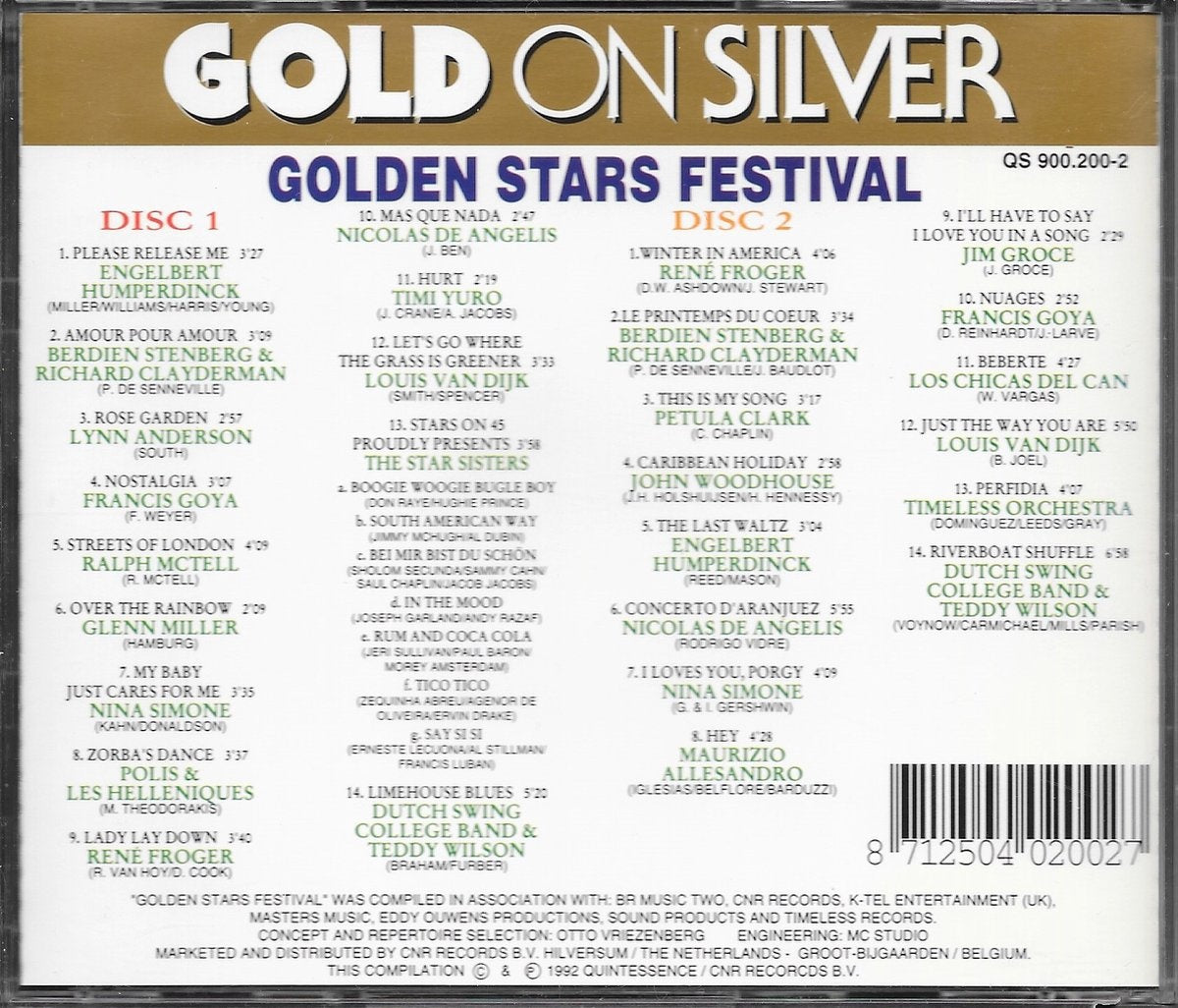 Golden stars festival – CD