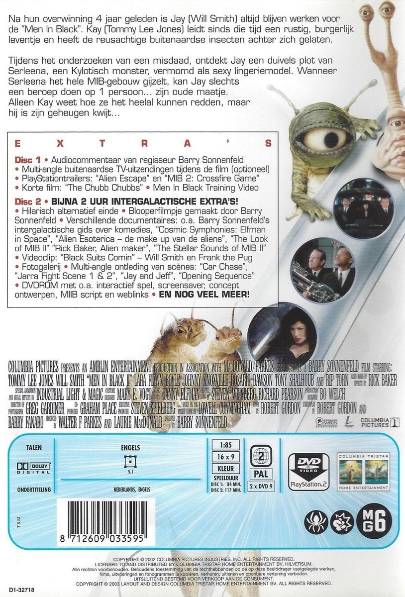 Men in black ii – DVD