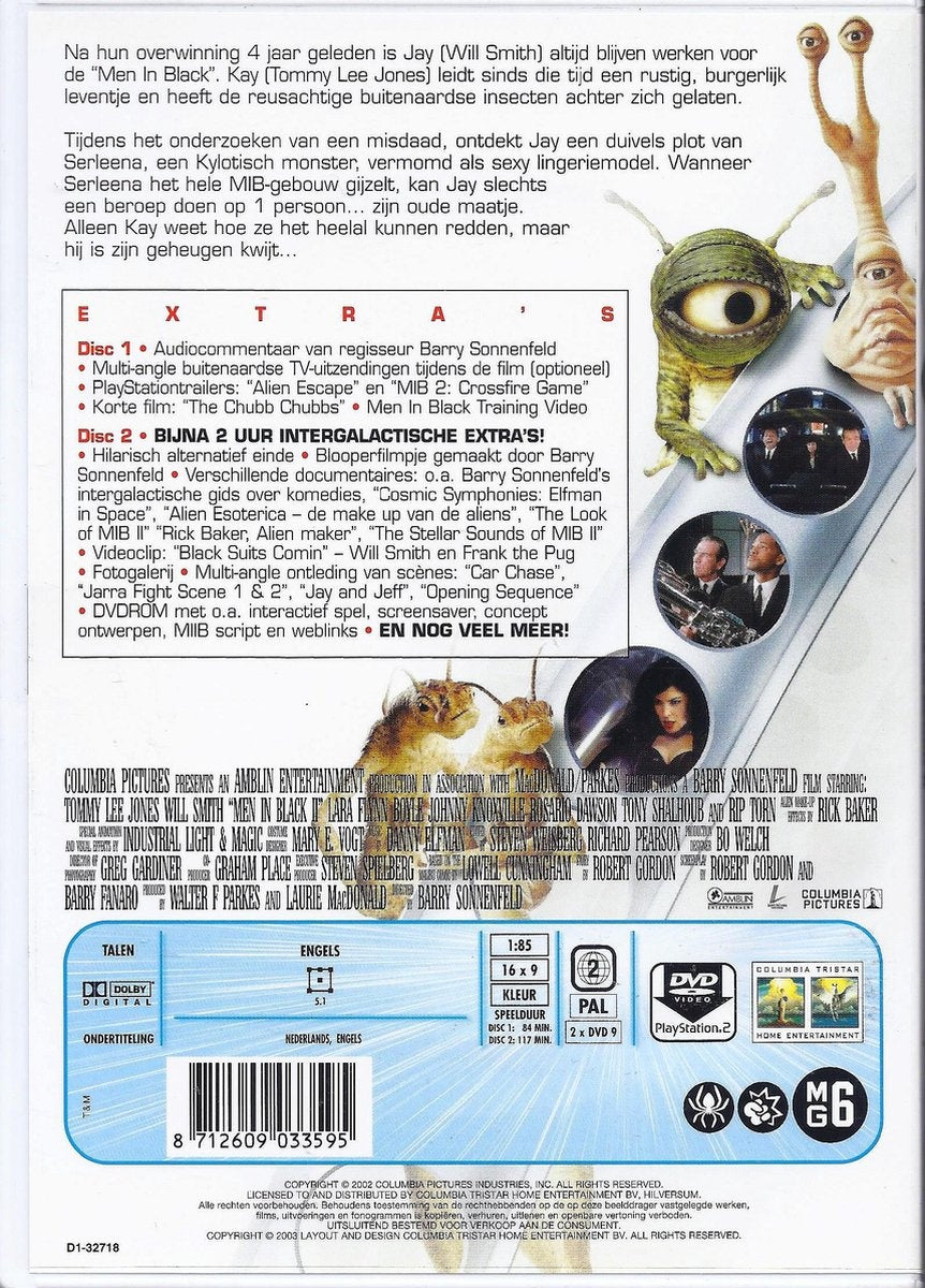 Men in black ii – DVD