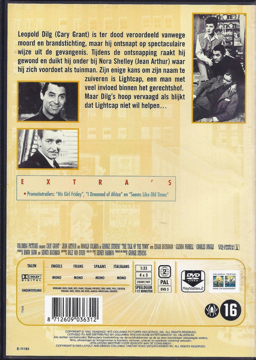 Talk of the town (1942) – DVD