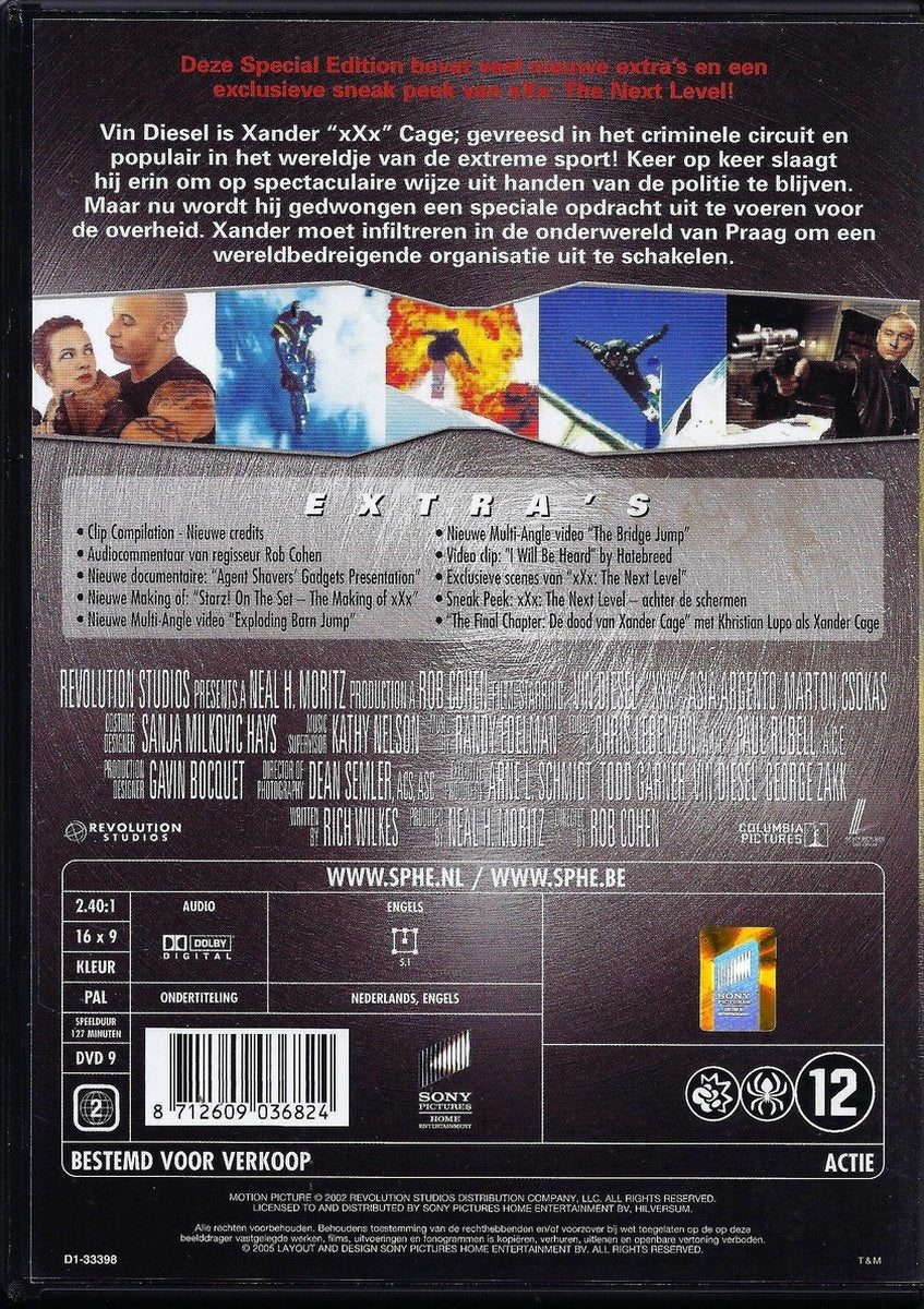 Xxx (special edition) – DVD