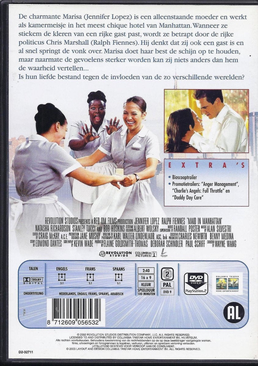 Maid in manhattan – DVD