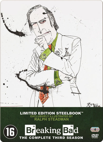 Breaking bad – seizoen 3 (limited steelbook edition) – DVD