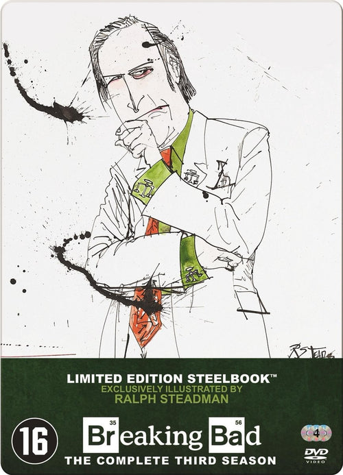 Breaking bad – seizoen 3 (limited steelbook edition) – DVD