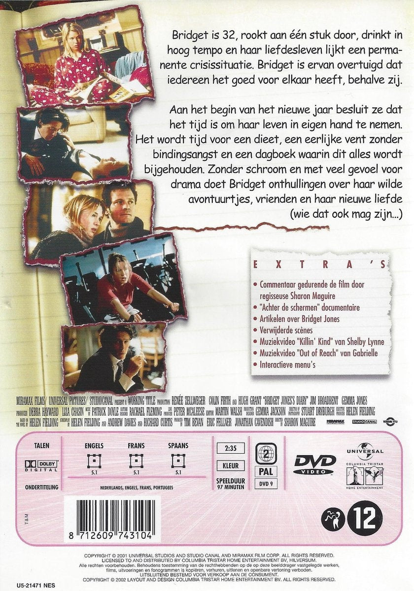 Bridget jones's diary – DVD