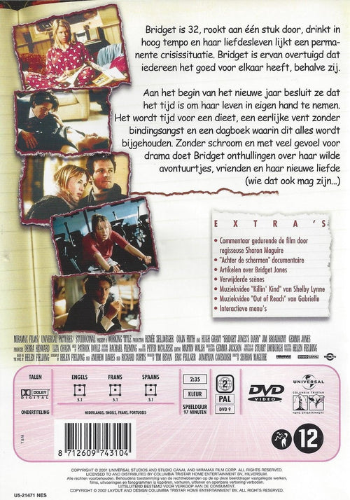 Bridget jones's diary – DVD