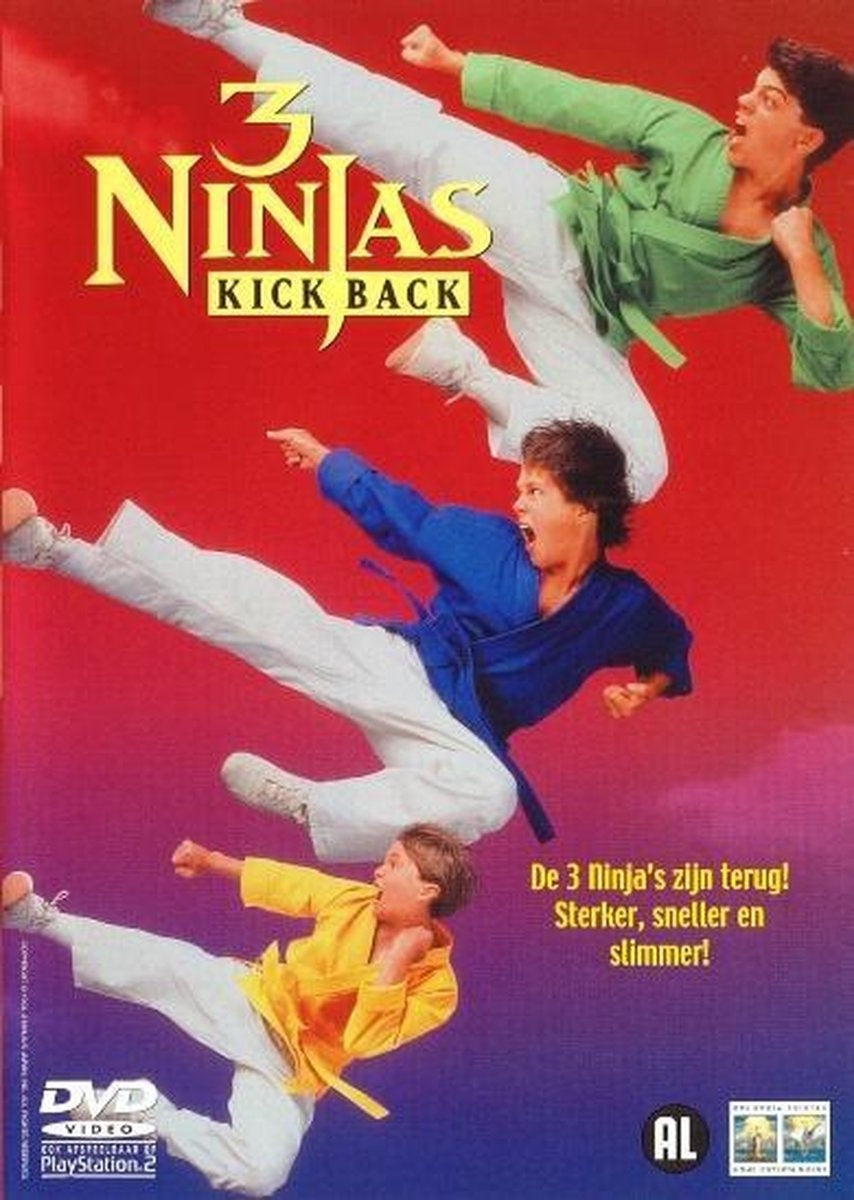 3 ninja's kick back – DVD