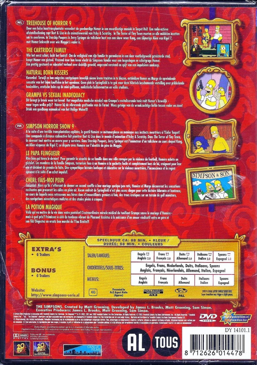 The simpsons – too hot for tv – DVD