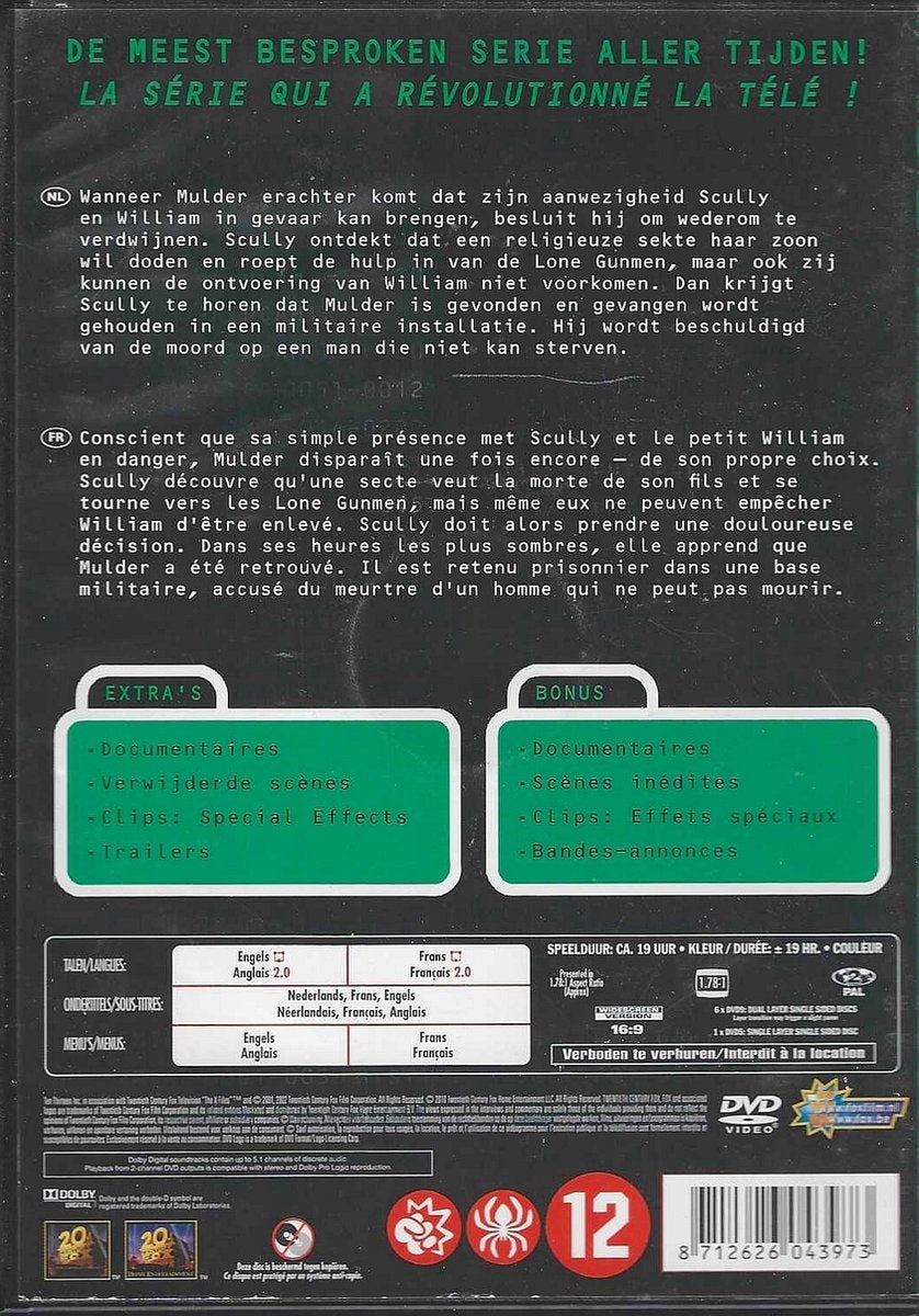 X files – seizoen 9 – DVD
