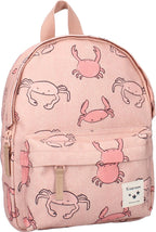 Kidzroom paris full of wonders rugzak – rugtas meisje kind – roze – krab – 5.7l