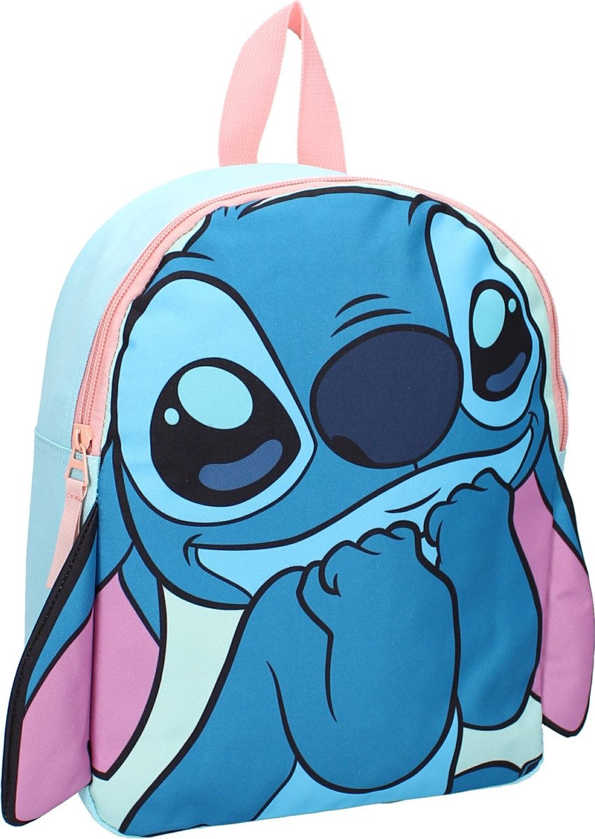 Stitch fluffy friends rugzak – blauw – lilo & stitch
