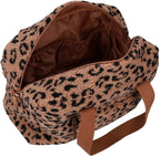 Kidzroom care carry allure luiertas – beige – teddy – verschoonmatje – verstelbare schouderband – ophanglussen kinderwagen