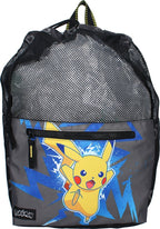 Pokémon gotta catch 'em all gymtas – zwart – pikachu