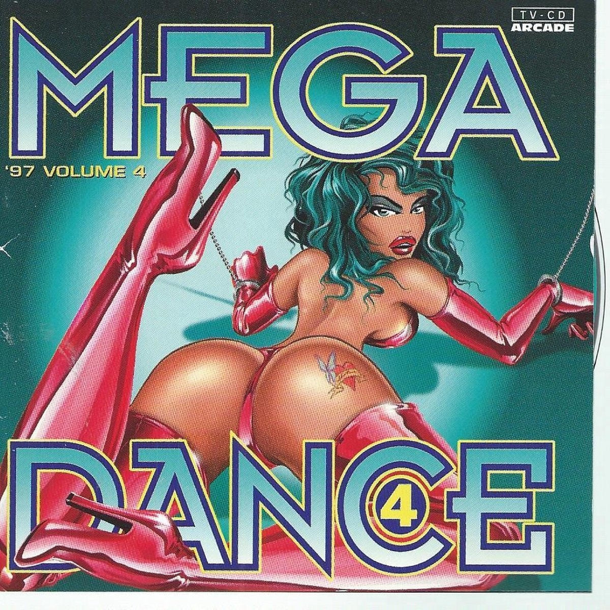 Mega dance '97 volume 4, various – media condition: very good plus (vg+) – 1 x CD compilation