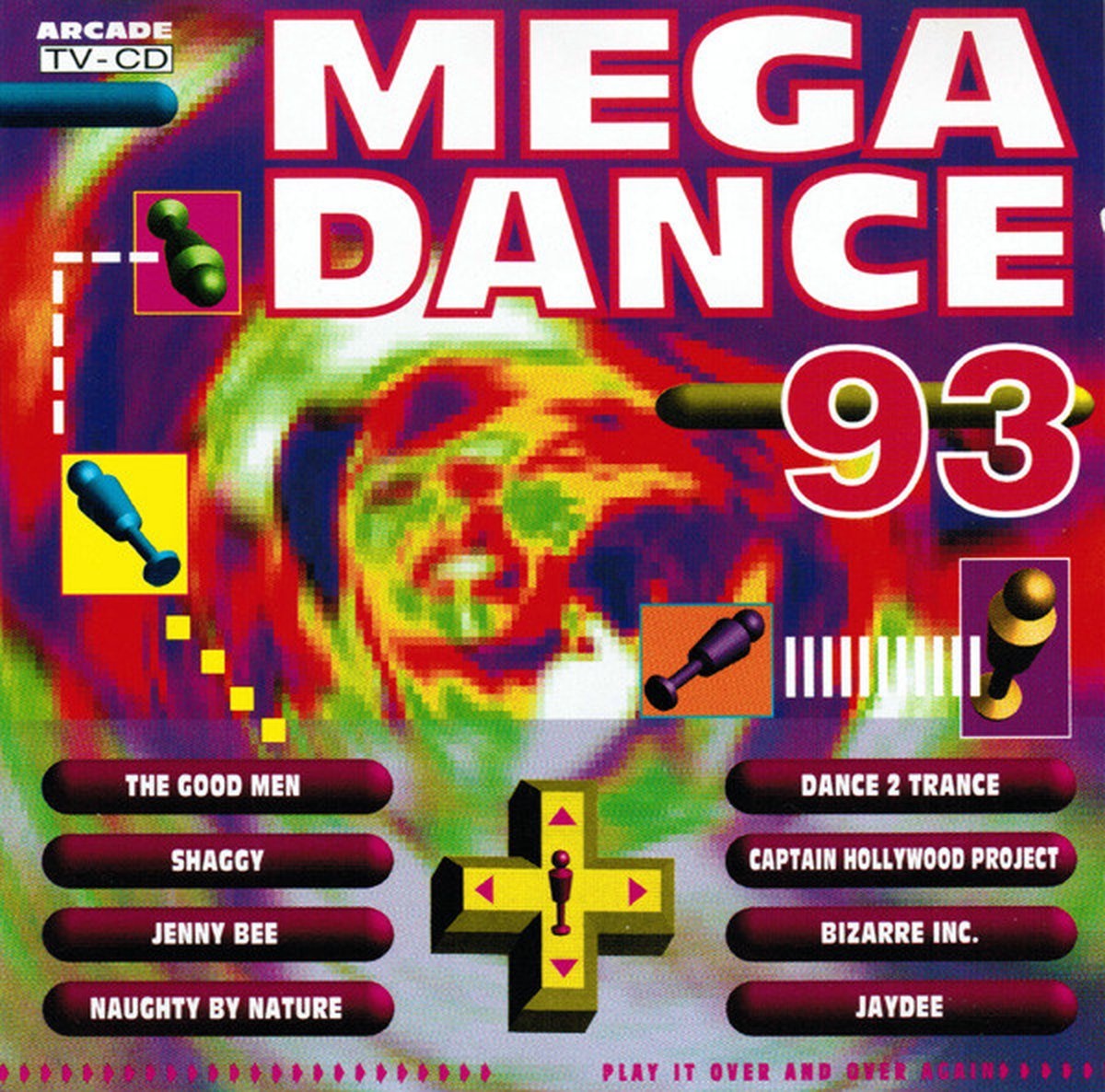 Mega dance 93 – CD