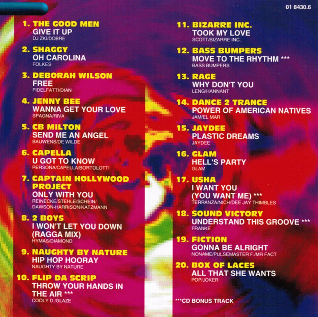Mega dance 93 – CD