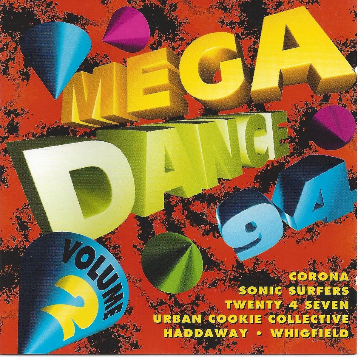 Mega dance '94 vol. 2 – CD