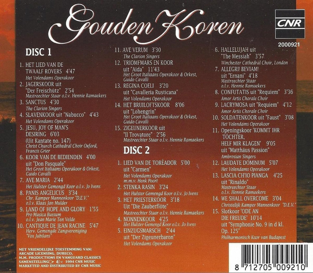 Gouden koren – CD