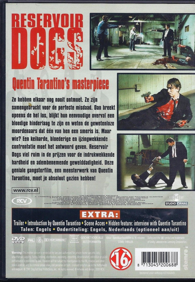 Reservoir dogs – DVD