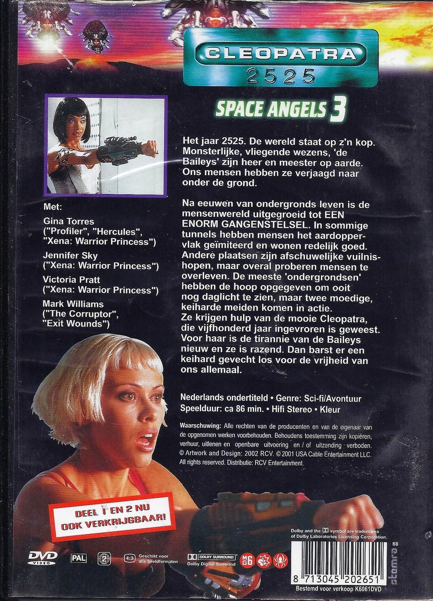 Cleopatra 2525 – space angels 3 – DVD