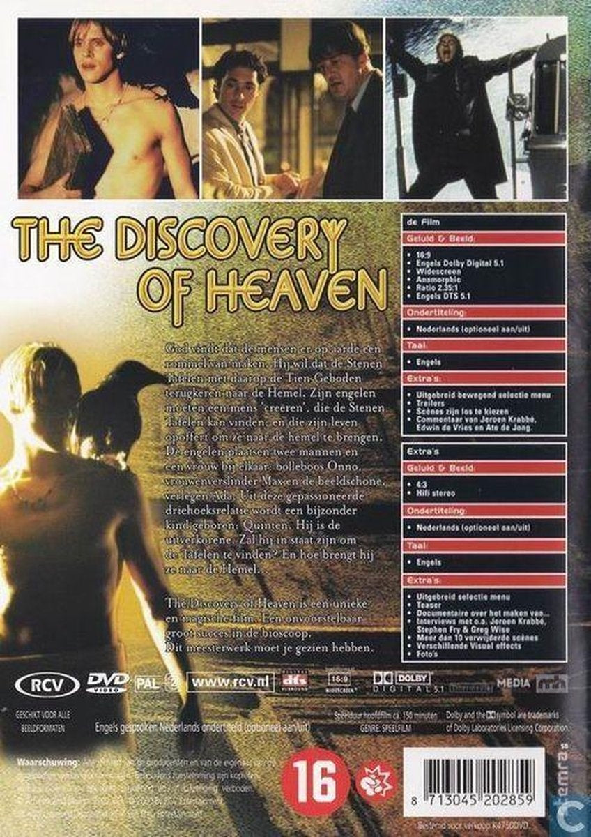 Discovery of heaven, the (special edition) – DVD