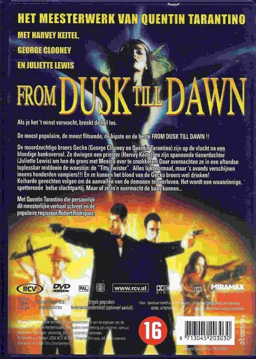 From dusk till dawn – DVD